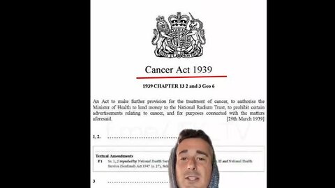 Cancer act 1939
