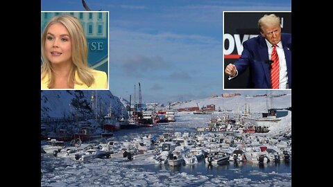 Leavitt Trump Committed to Obtaining Greenland