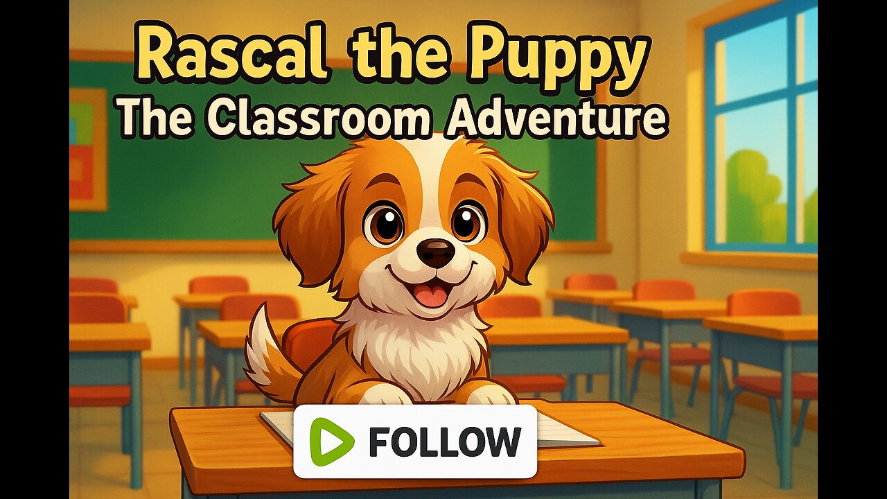 THE DAILYYY STORIES | RASCAL THE PUPPY | EPISODE 5 | Rascal's First Day of School