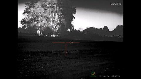 Oneleaf Technology mt1000 50mm 640 lrf Michigan Coyote Hunt