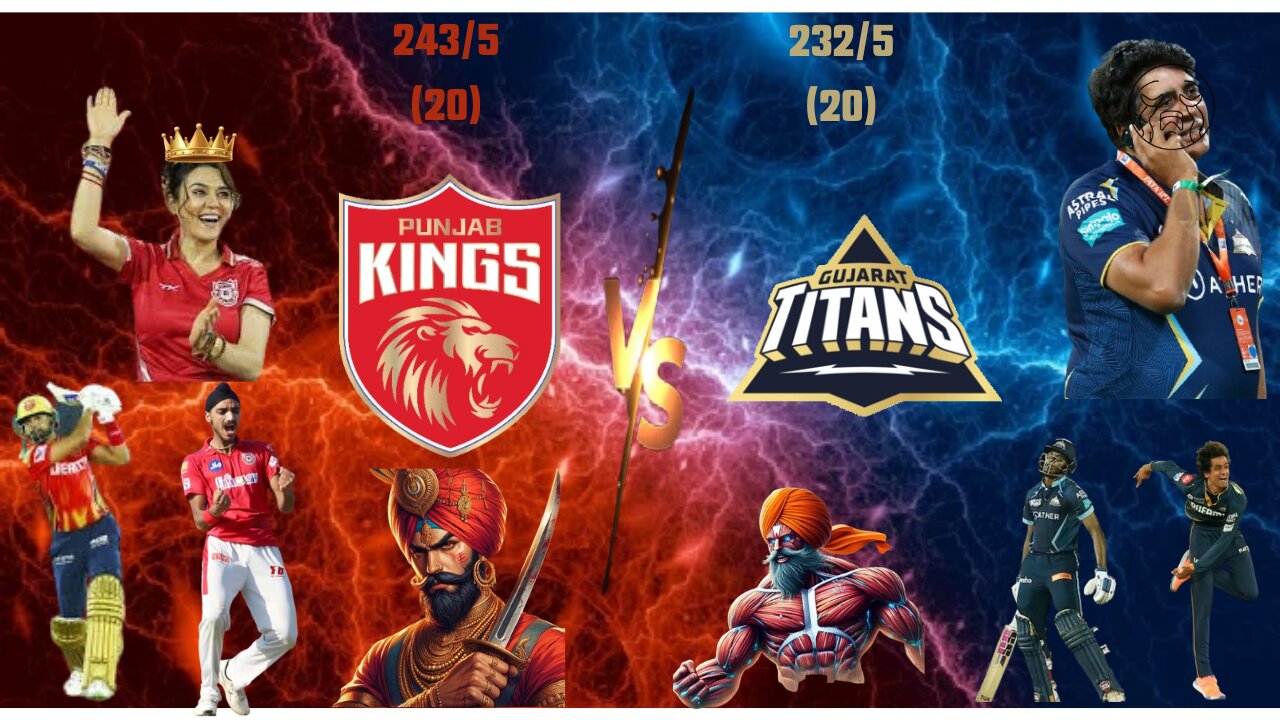 Match 05 GT vs PBKS Indian Premier League Official Website