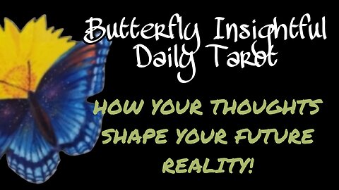 THE SHOCKING TRUTH ABOUT HOW YOUR THOUGHTS SHAPE YOUR FUTURE REALITY! #TAROTREADING #ENERGY #Karma