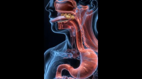 How the food move from mount to stomach 3D Animation #3dmedico #medical #health
