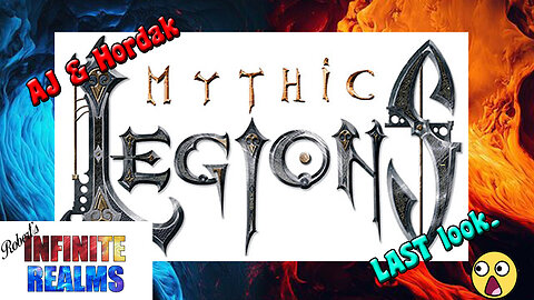 AJ and Hordak and their possible last look at Mythic Legions.