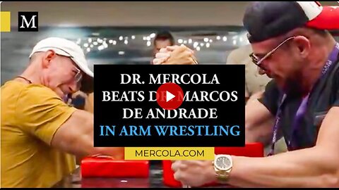 Dr. Mercola Beats Dr. Marcos De Andrade in Arm Wrestling
