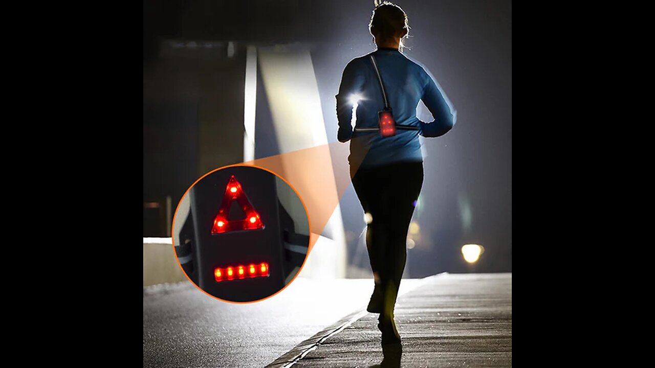 Outdoor Trail Running Sports Chest Lamp