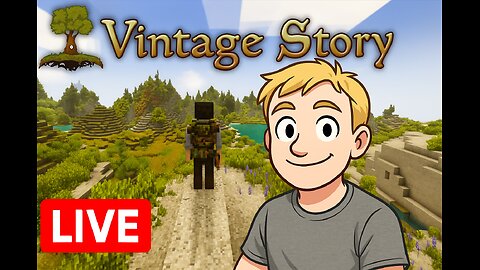 Flex Goes Primitive! 🪓 Vintage Story Survival w/ Vlad – LIVE Now!