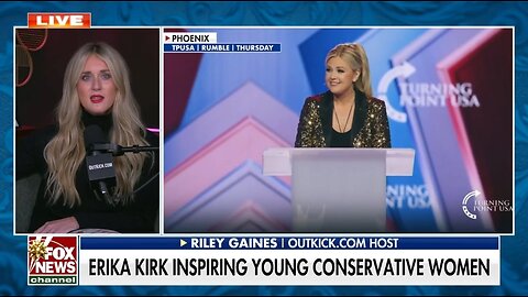 Riley Gaines: Erica Kirk Is Teaching Young Women How To Be Empowered