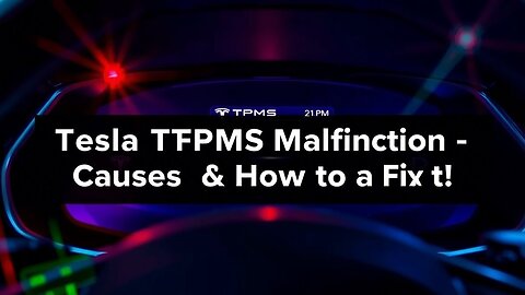 Tesla TPMS Malfunction – Causes & How to Fix It!