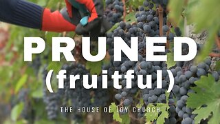 The Word for the Year 2026: Pruned (fruitful) | Pastor Lucas Jon Bessey