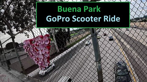 Scooter Ride Through Buena Park California #orangecounty #Gopro #Urbex