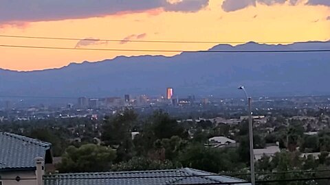 Did you SEE tonight's Las Vegas sunset? Check THIS out! 07.02.2025 #follow #lasvegas #travel #gaming