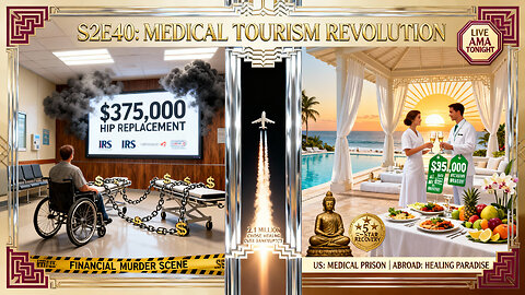 S2E40: Medical Tourism Revolution - Escape the Medical Cartel + LIVE AMA