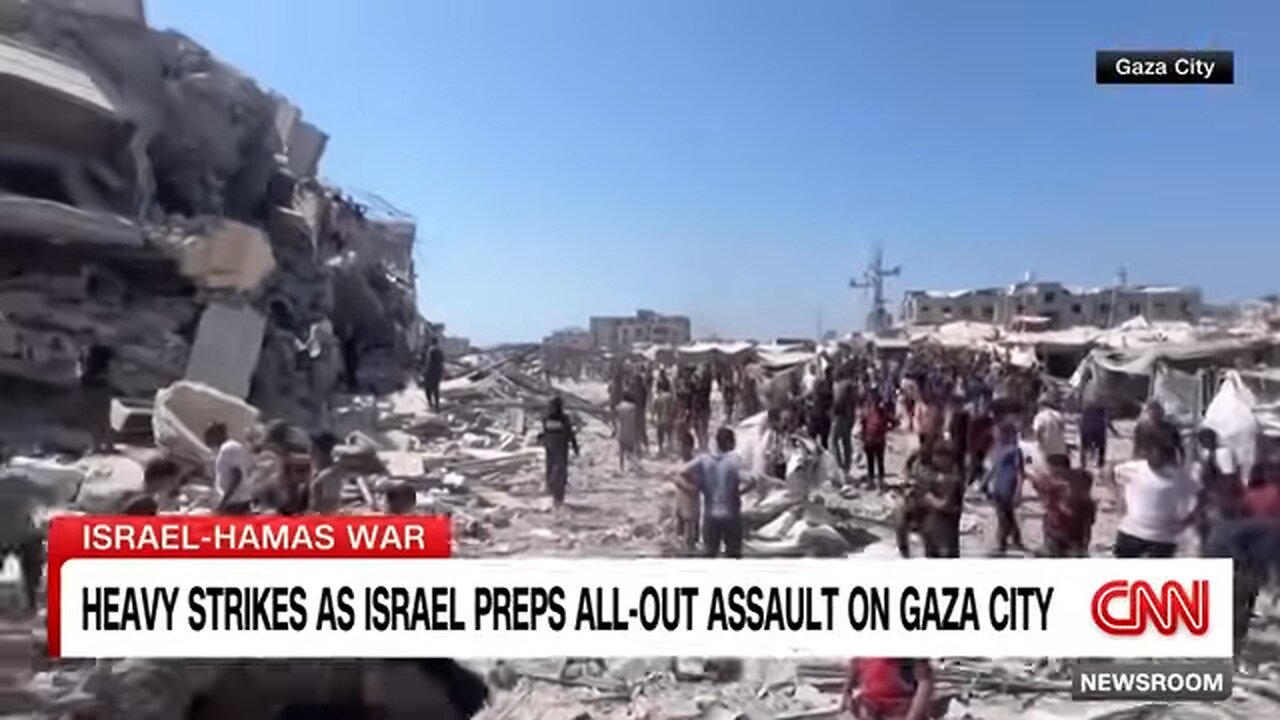 Israel Defense Forces (IDF) escalates its offensive in Gaza City