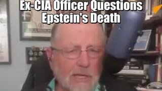 EX CIA Officer Questions Epstein's Death