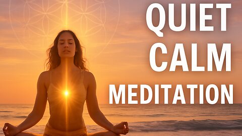 Cloudy Ocean Sunrise Meditation🧘🏼‍♀️ – Breathe in Peace & Feel the Fresh Start