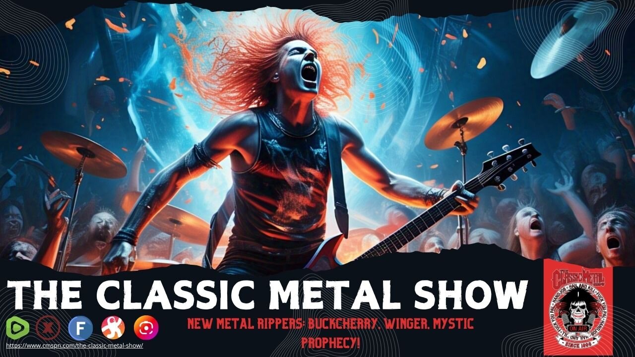 New Metal Rippers: Buckcherry, Winger, Mystic Prophecy! (Commercial Free)