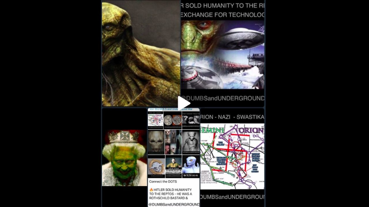 🔥REPTOS NEED ADRENOCHROME: UNDERGROUND FACILITIES FOR ADRENOCHROME HARVESTING