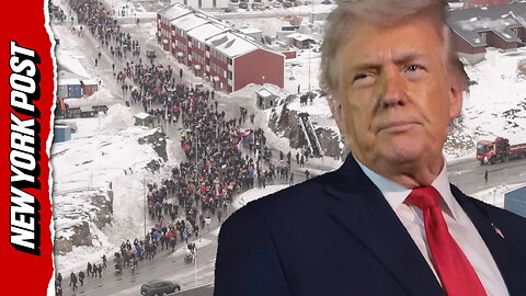 Thousands flood streets of Greenland to protest Trump takeover threat