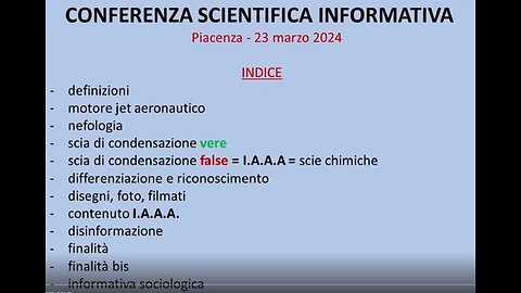 Irrorazioni Atmosferiche Artificiose Antropiche - Maresciallo Domenico Azzone