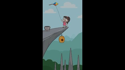 Lost balance while flying a kite! #shorts