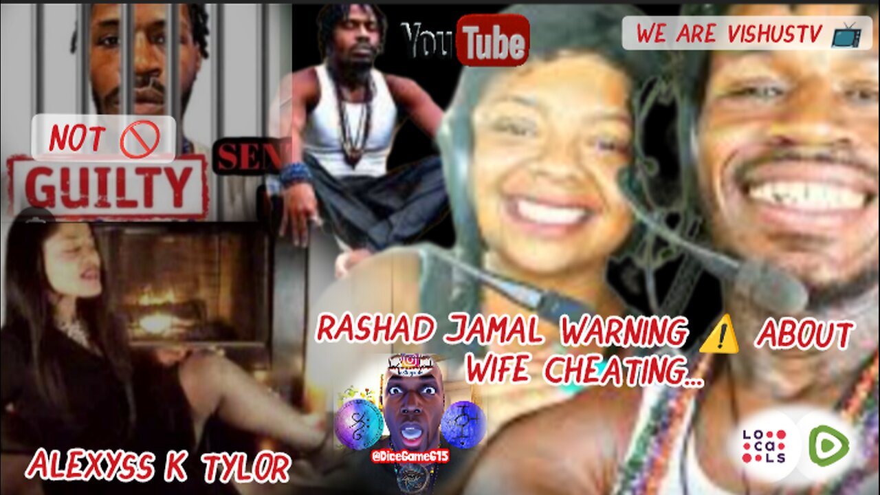 Alexyss K Tylor: Rashad Jamal Warning ⚠️ About Wife Cheating... #VishusTv 📺