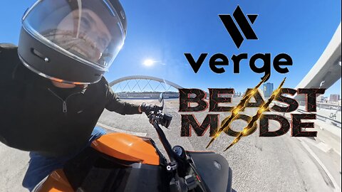 Verge TS Pro BEAST MODE Launch! ⚡️ 0-60 MPH in 3.5s Electric Superbike