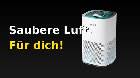 🔥 Frische Luft für dein Zuhause – der AIRTOK Luftreiniger mit H13 HEPA-Filter jetzt entdecken