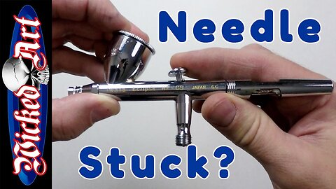 Preventing A Stuck Airbrush Needle