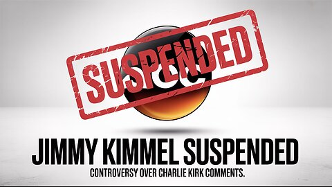 Jimmy Kimmel Suspended by ABC After Controversial Charlie Kirk Comments