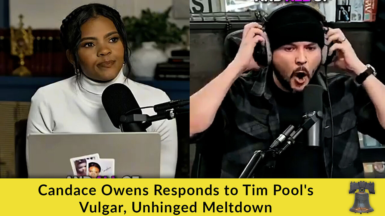 Candace Owens Responds to Tim Pool's Vulgar, Unhinged Meltdown