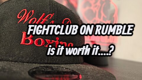 FIGHTCLUB on RUMBLE?! Is it worth it? Do (legal) fight clubs do well for content?