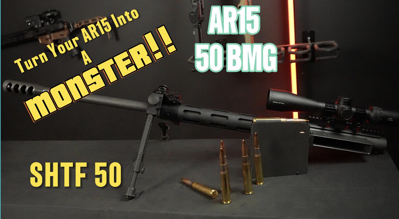 Safety Harbor SHTF 50 BMG AR15 Upper Receiver| Unboxing