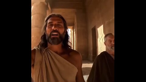 Someone used Veo3 to make Moses as a YouTuber live-streaming the Exodus
