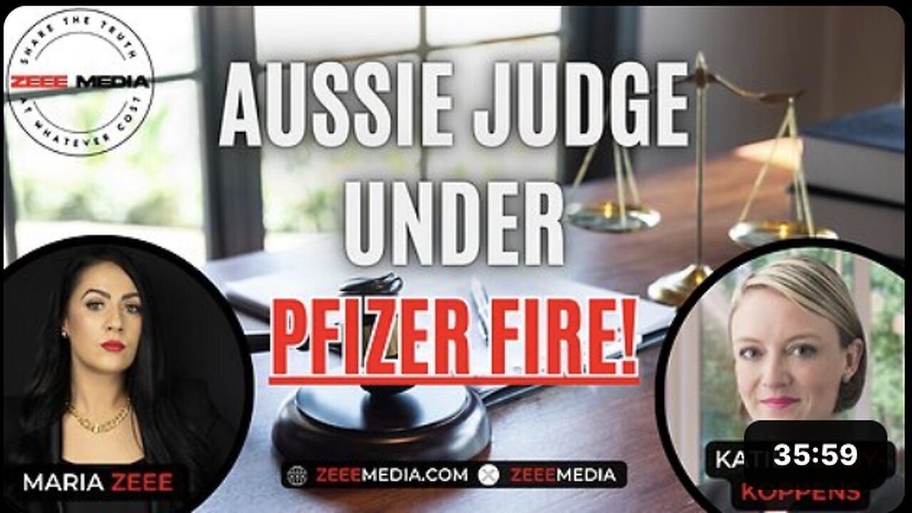 "Australian Judge Katie Ashby-Koppens Faces Criticism Over Pfizer Case"