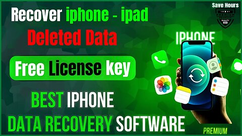iPhone Data Recovery: Premium License Key 🔑 | Recover Lost iPhone Data Easily!
