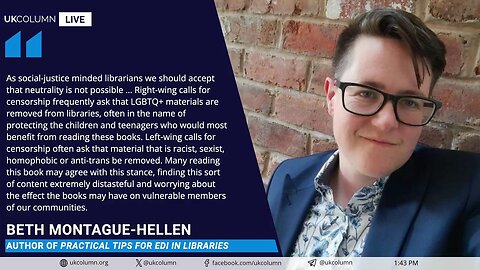 What’s Going On In Public Libraries? - UK Column News