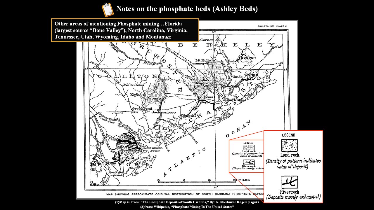 The Phosphate Beds of South Carolina (Part#2)