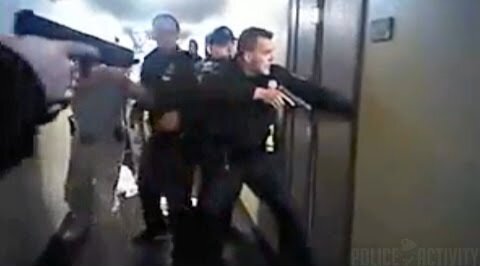 Bodycam Shows Intense Moments Of Chase Suspect Takedown