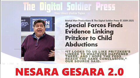 Special Forces Find Evidence Linking Pritzker to Child Abductions. NESARA GESARA 2.0