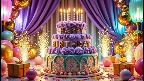 Most Popular Happy Birthday Song🎂✨Wishes, Greetings, Cake, Party & Celebration Music