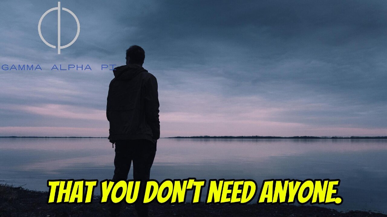 You think you can do it alone? That’s the biggest lie they’ve sold you.
