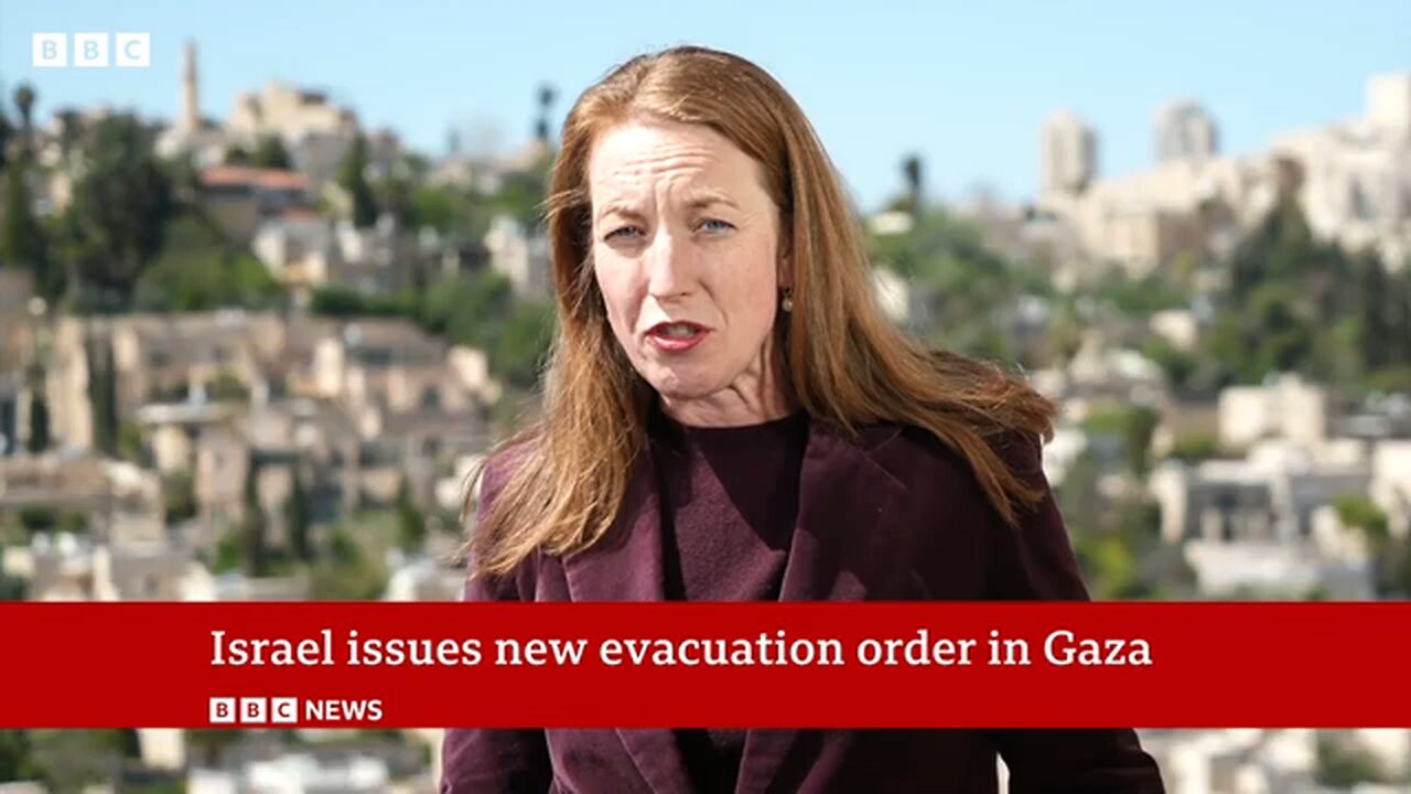 Israel issues new evacuation order in Gaza | BBC News