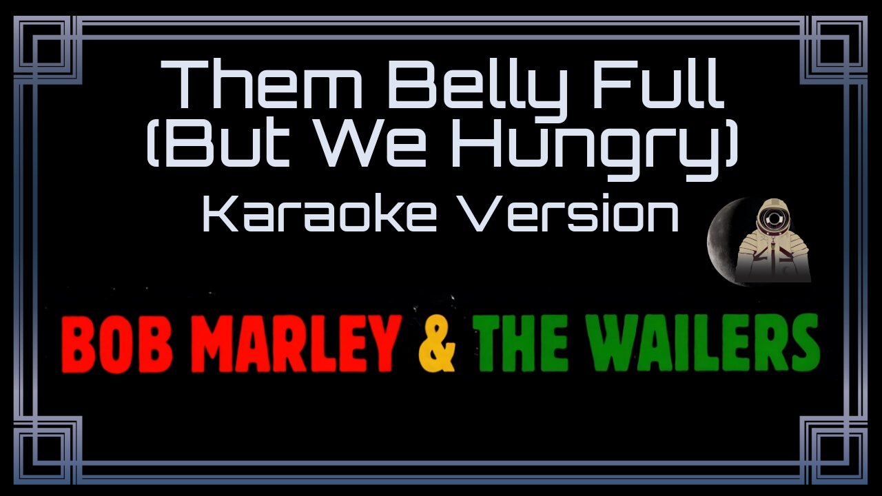 Bob Marley And The Wailers - Them Belly Full (But We Hungry) (CC)