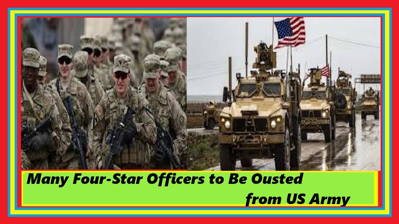 US Orders 20% Reduction in Top Military Posts, Many Four-Star Officers to Be Ousted