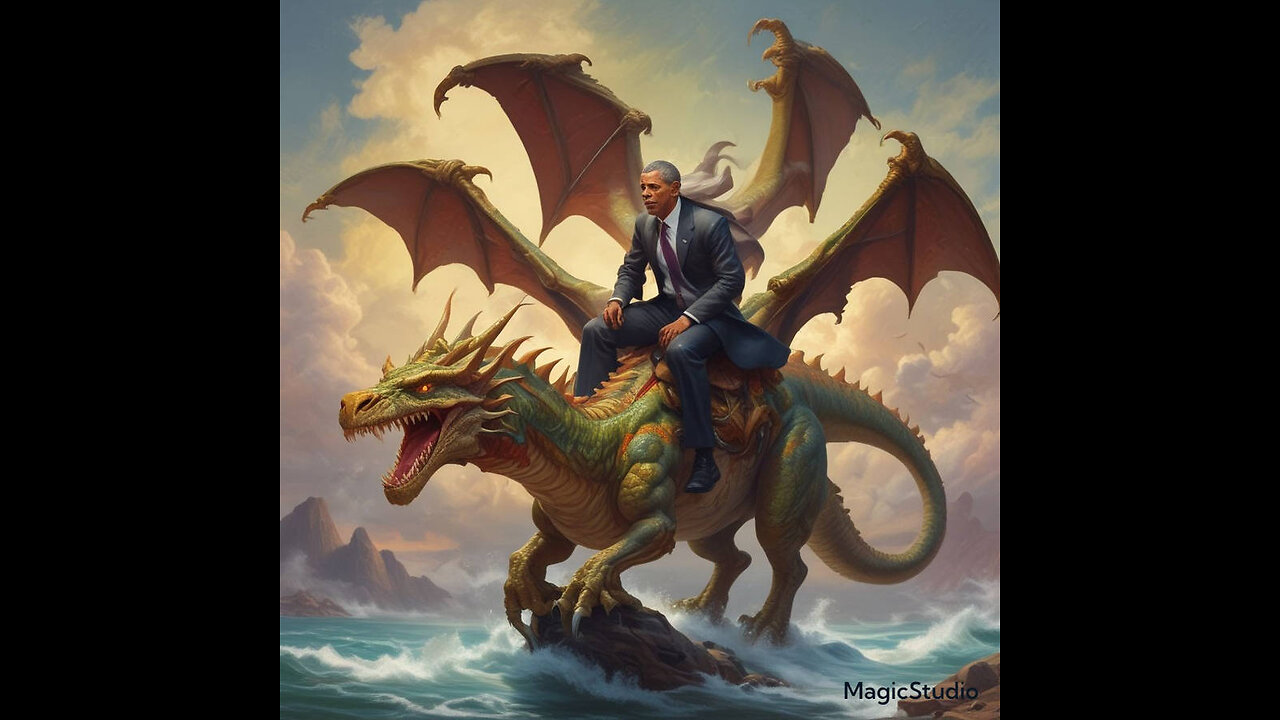 080825 The day of glory. Linda Mitchell, daughter of The Protector. The dragon, Barack Obama