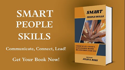 📖 Smart People Skills Book/ Communicate, Connect, Lead! /Give Hope and Love