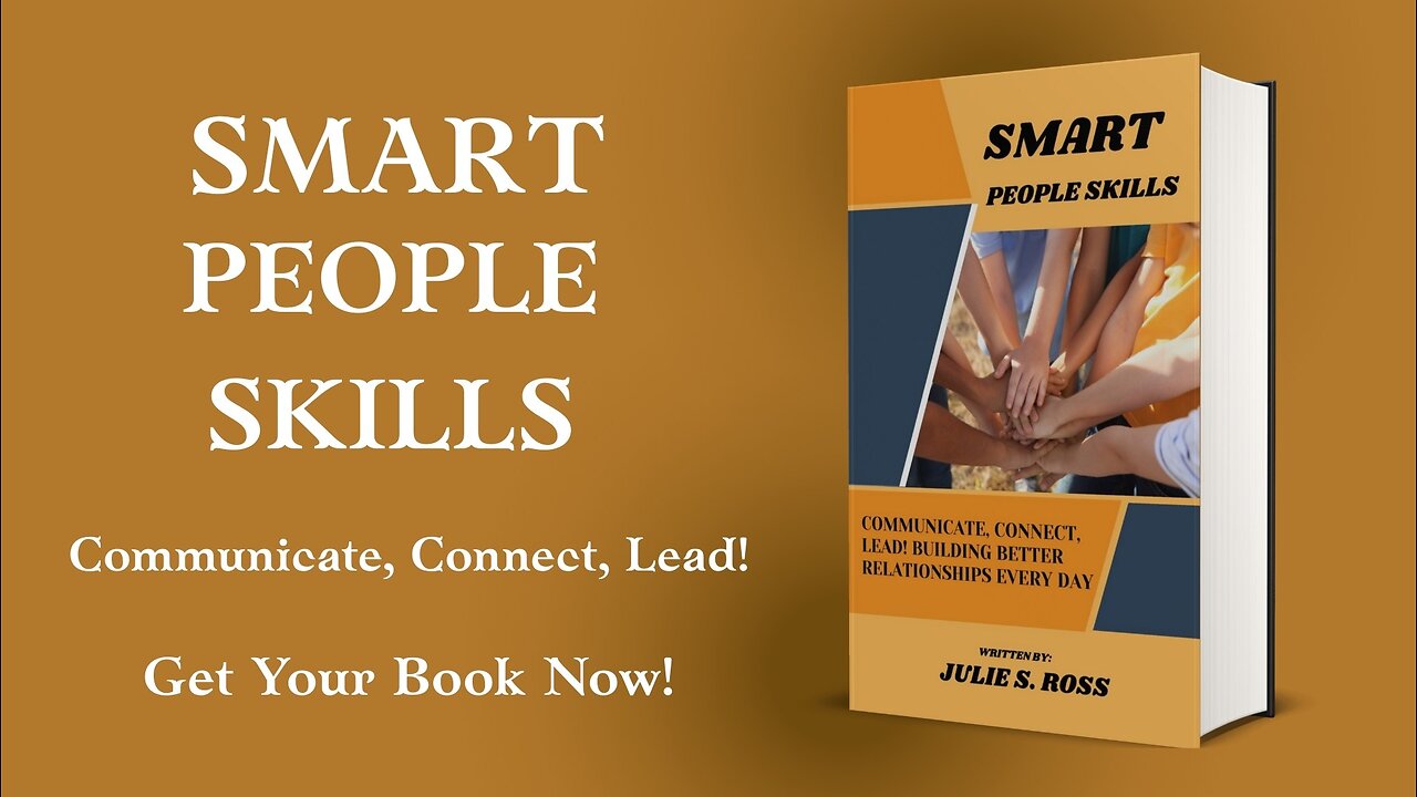 📖 Smart People Skills Book/ Communicate, Connect, Lead! /Give Hope and Love