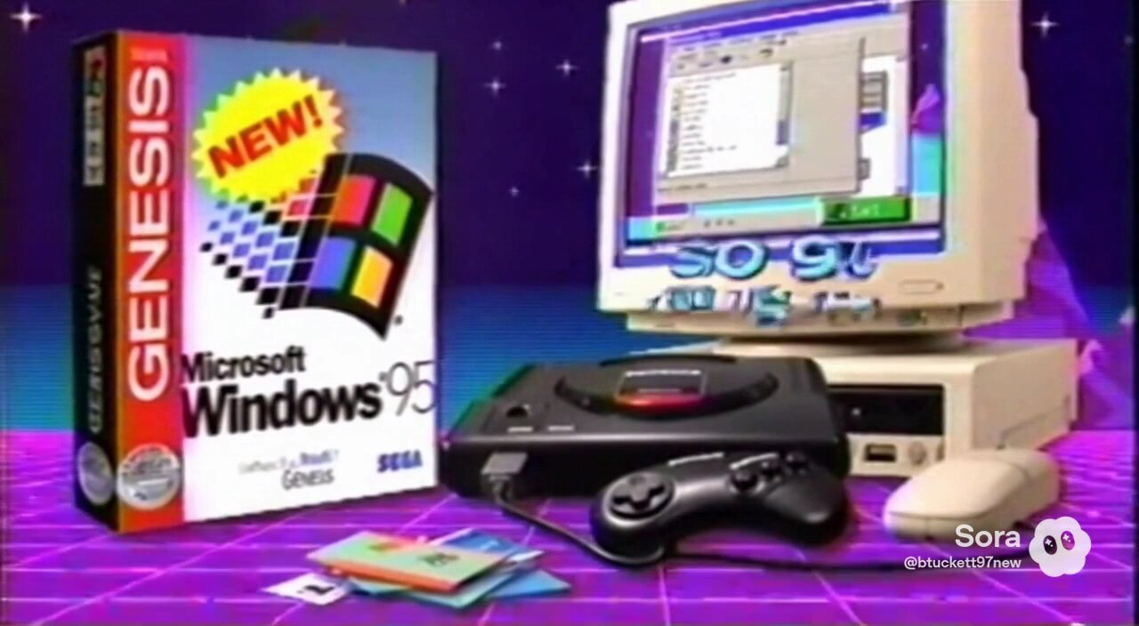 Windows 95 For SEGA Genesis/MegaDrive [SORA]