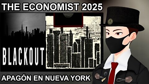 UN MASSICCIO BLACKOUT NEGLI STATI UNITI D'AMERICA SI PROFILA NELL'ESTATE DEL 2025 SULLA COSTA EST COLPENDO NEW YORK IMMAGINE DELLA COVER DELLA RIVISTA THE ECONOMIST THE WORLD AHEAD 2025 RIVELATA,è programmata da anni ripeto